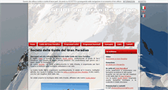 Desktop Screenshot of guidegranparadiso.com